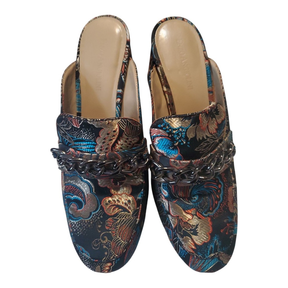 Enzo Angiolini Gilian women’s round toe Multicolor Mules Sz 7 - Picture 2 of 7